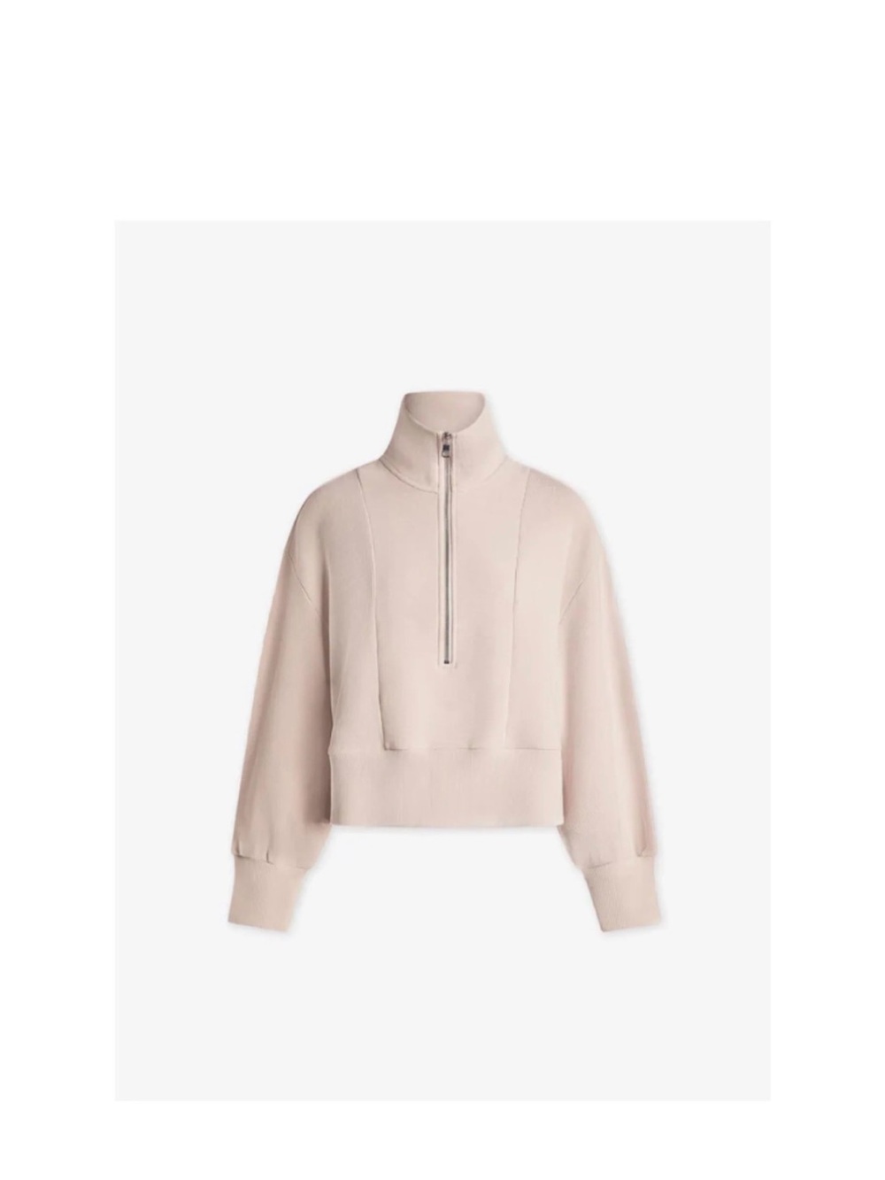Varley Blush Half-Zip Mock Neck Pullover